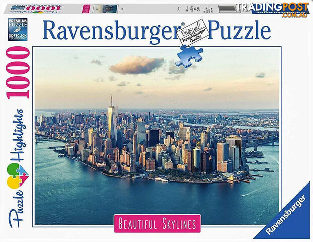 Ravensburger - New York Jigsaw Puzzle 1000pc - Mdrb14086 - 4005556140862