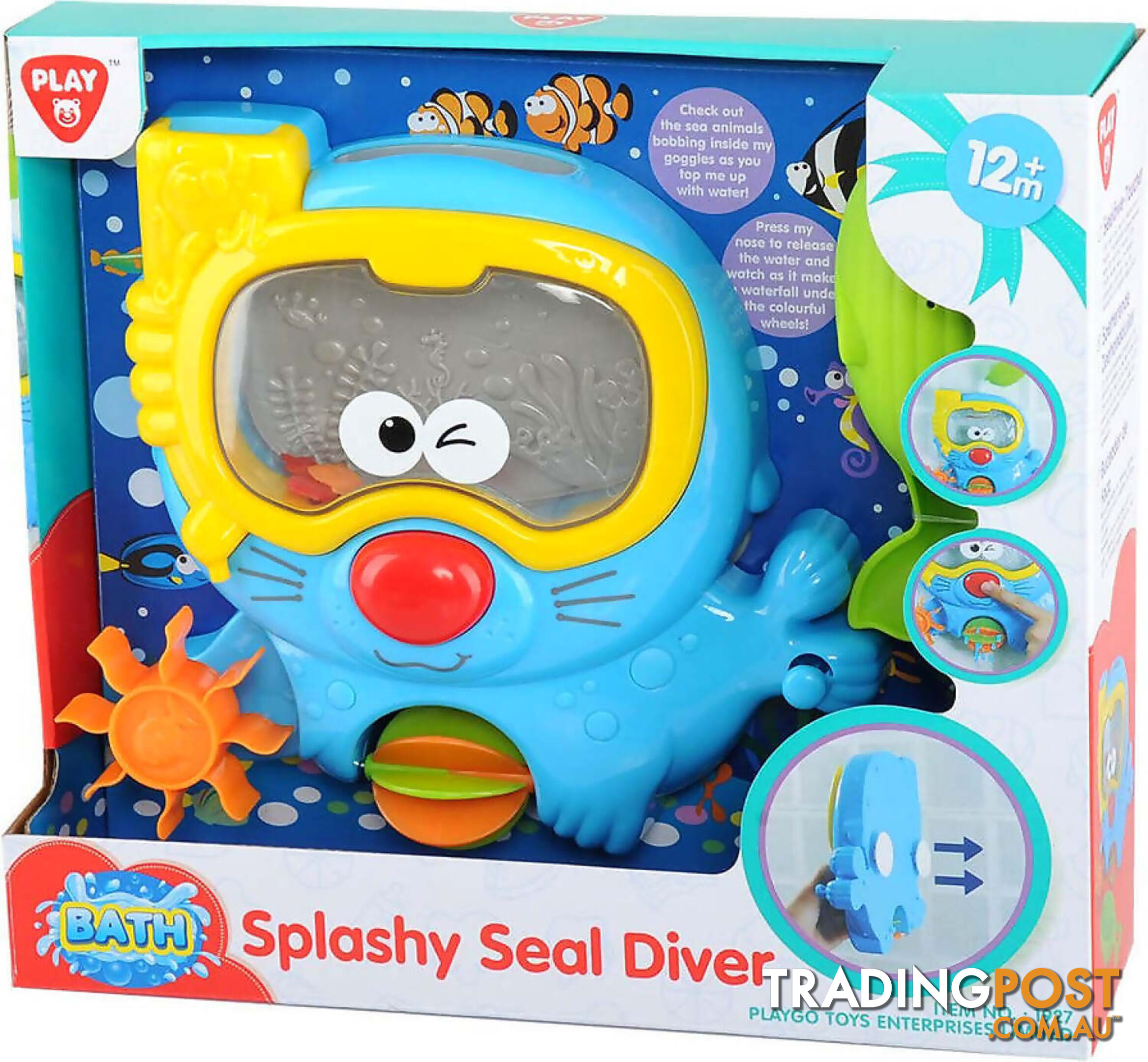 Playgo Toys Ent. Ltd. - Splashy Seal Diver - Art65482 - 4892401019271