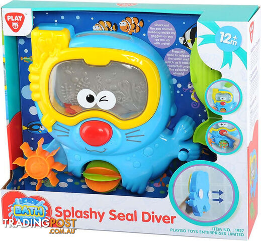 Playgo Toys Ent. Ltd. - Splashy Seal Diver - Art65482 - 4892401019271
