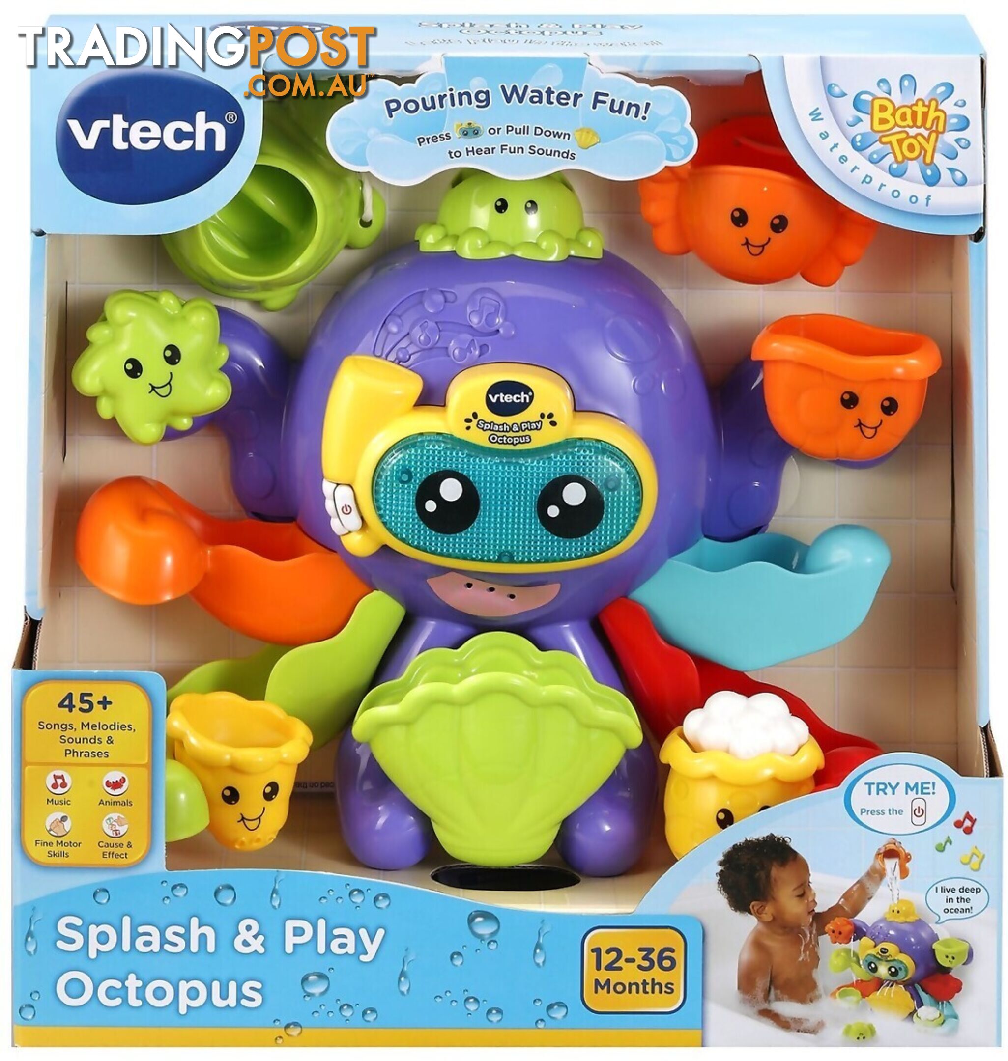 Vtech - Splash & Play Octopus - Tn80555203004 - 3417765552038