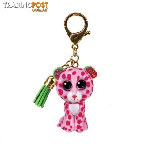 Ty - Beanie Boos - Mini Clip Glamour The Pink Lion With Tassel Mini - 5cm - Bg25053 - 008421250530