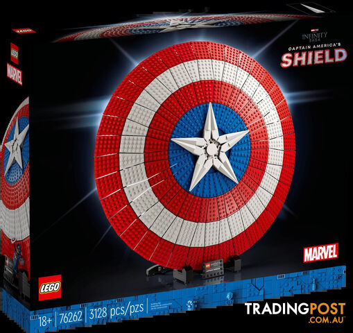 LEGO 76262 Captain America's Shield - Marvel Super Heroes - 5702017419787