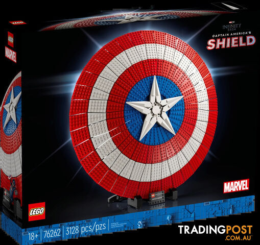 LEGO 76262 Captain America's Shield - Marvel Super Heroes - 5702017419787