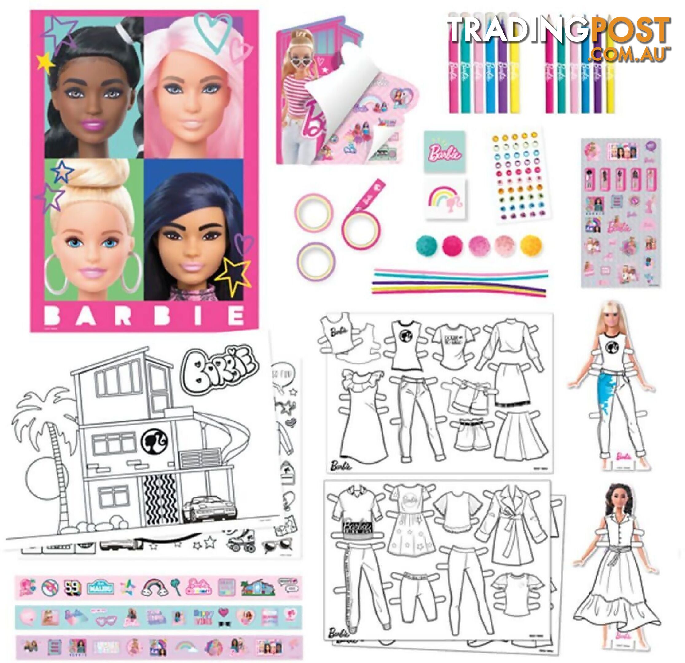 Barbie - Bumper Activity Set - Jsbac08 - 5060158856497