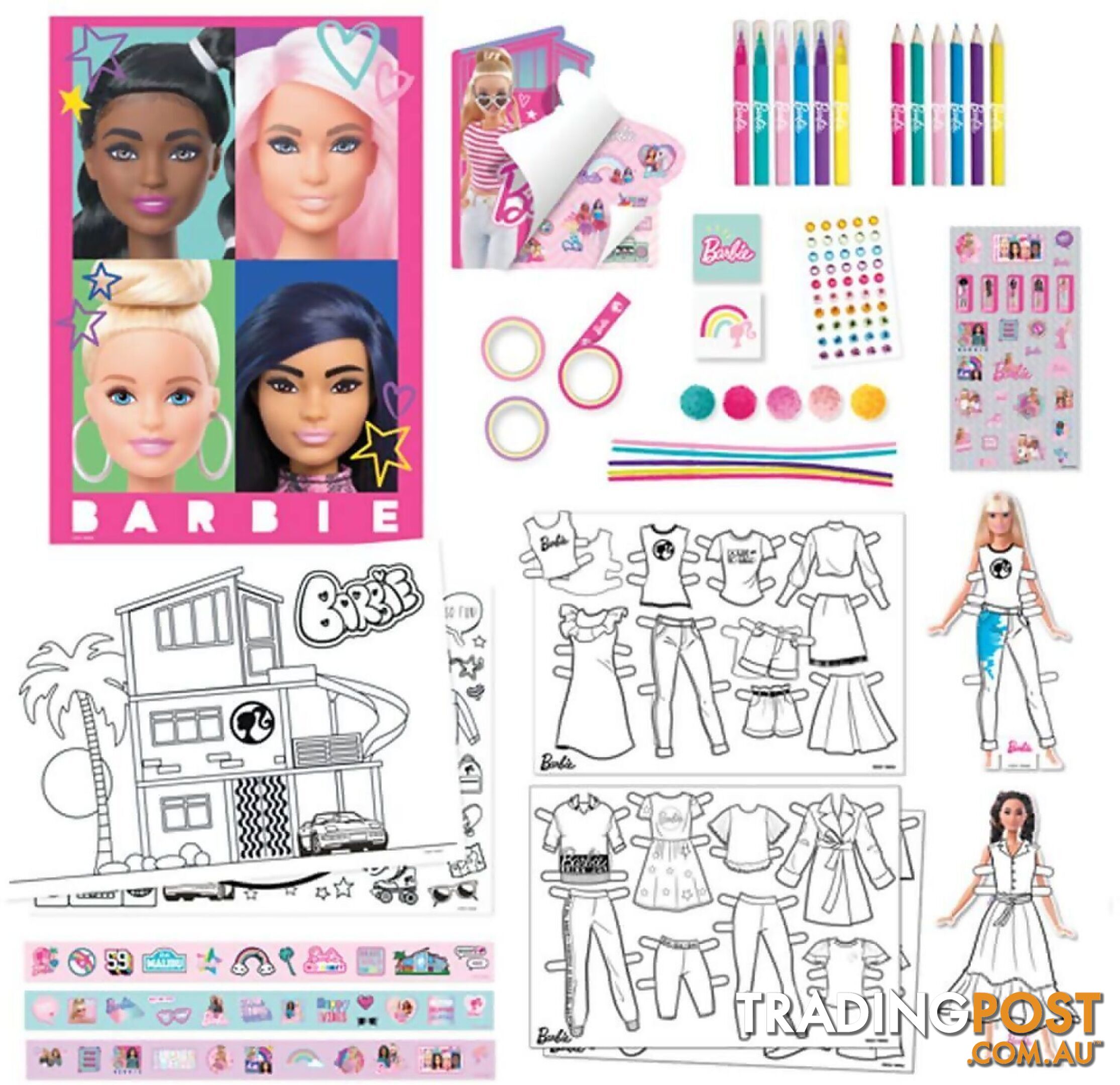 Barbie - Bumper Activity Set - Jsbac08 - 5060158856497