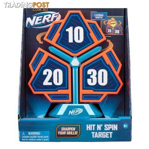 Nerf - Elite Target Hit N' Spin Target - Cjner0320 - 191726432609