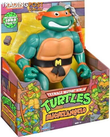 Tmnt Teenage Mutant Ninja Turtles - Giant Michelangelo 12'' Action Figure - Hs83398 - 043377833987