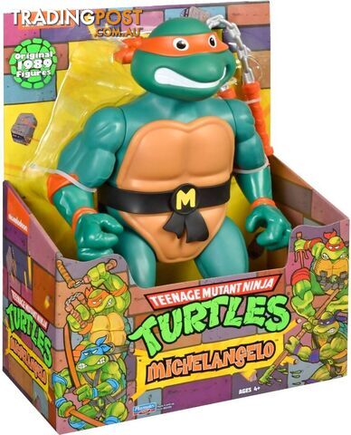 Tmnt Teenage Mutant Ninja Turtles - Giant Michelangelo 12'' Action Figure - Hs83398 - 043377833987