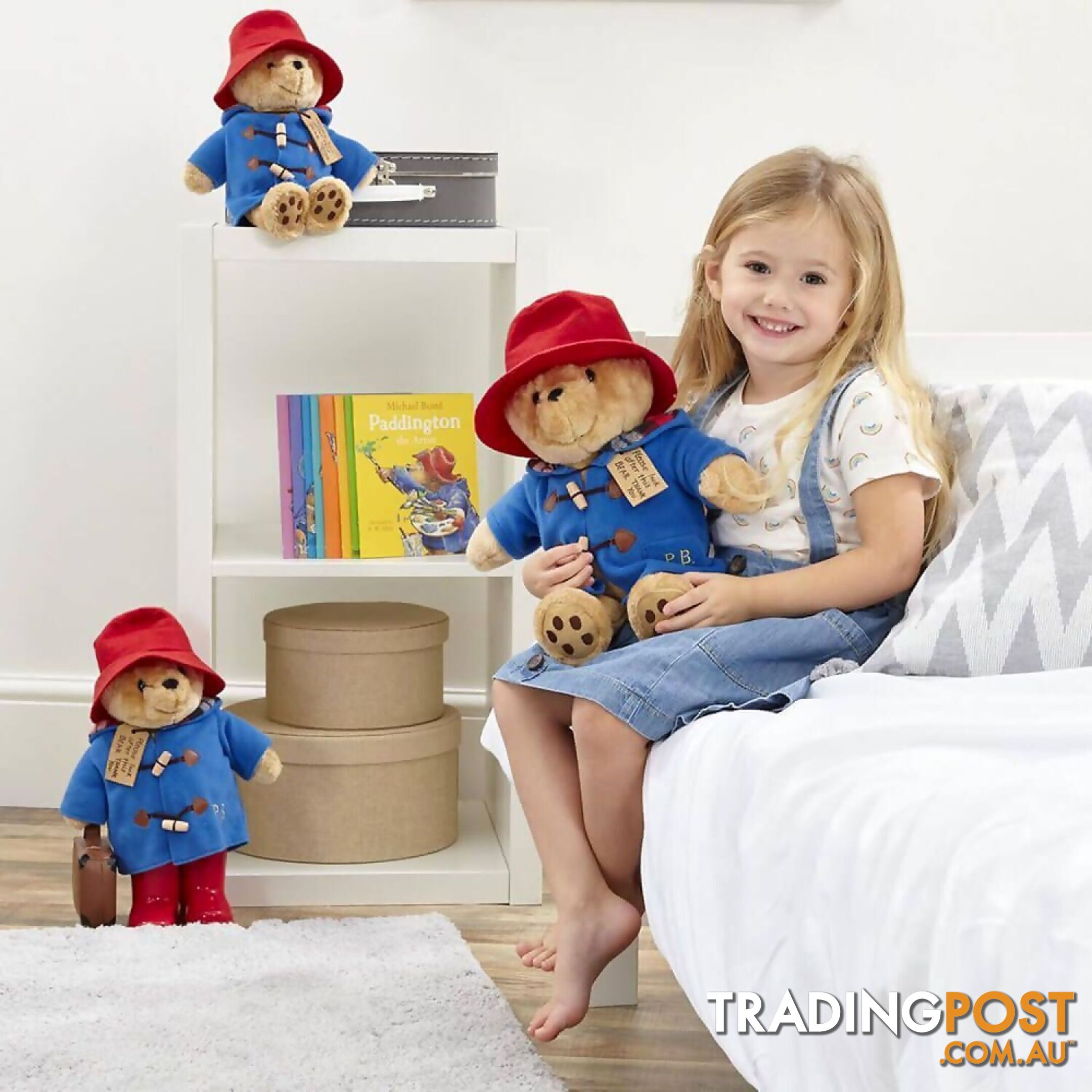 Paddington Bear - Sitting Large Soft Plush Toy 30cm - Jspb1519 - 5014475015198