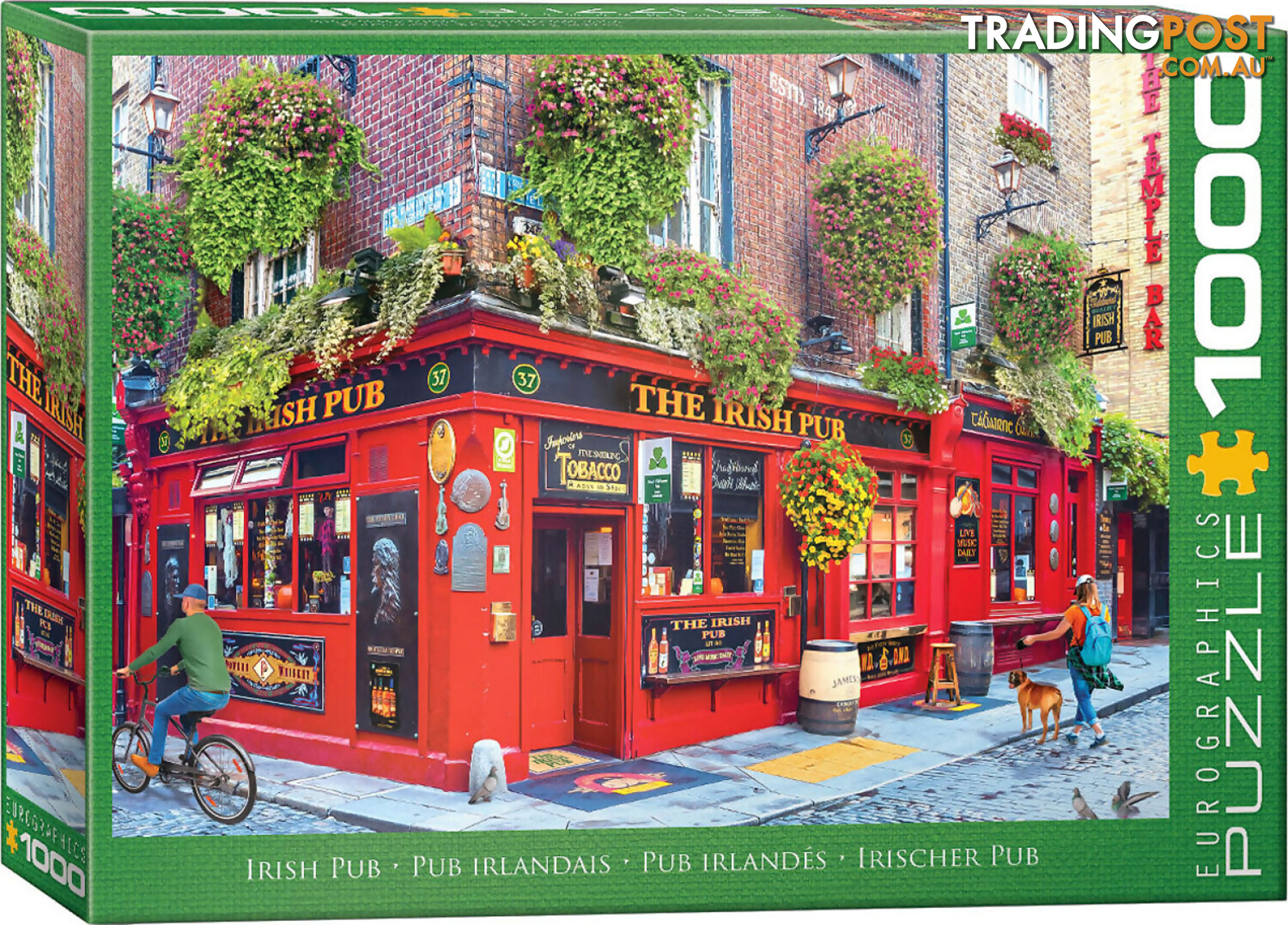 Eurographics - Irish Pub Jigsaw Puzzle 1000 Pieces - Jdeur65709 - 628136657099