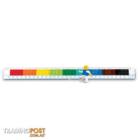 LEGO Convertible Ruler with Minifigure - Hc7452558 - 4895028525583