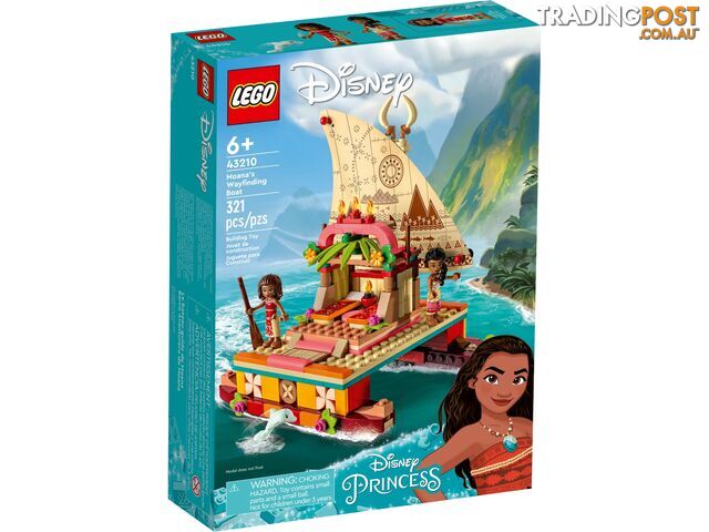 LEGO 43210 Moana's Wayfinding Boat - Disney Princess - 5702017424774
