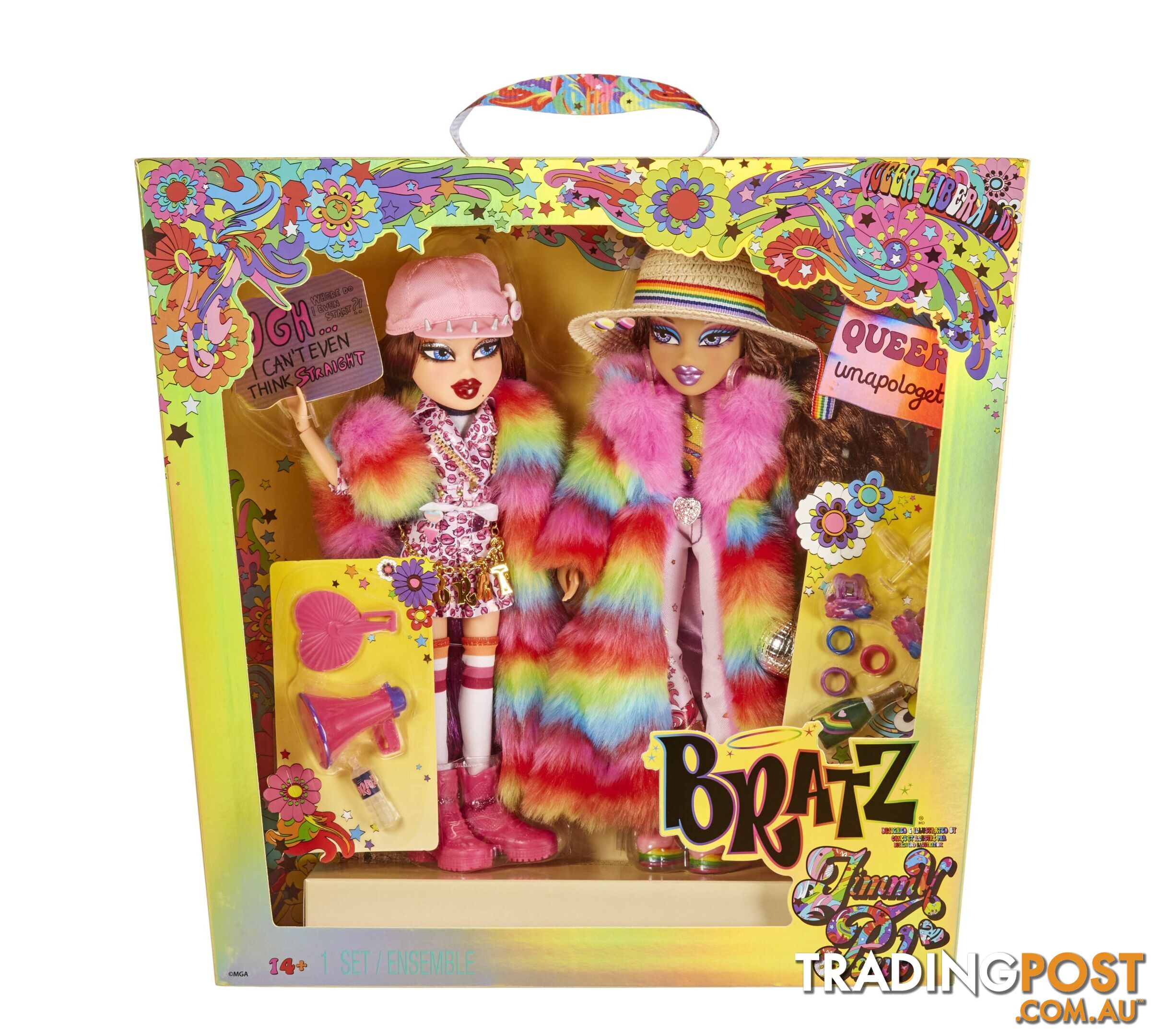 Bratz X Jimmypaul Designer Pride Roxxi & Nevra Designer Pride Doll - Bj580324 - 035051580324