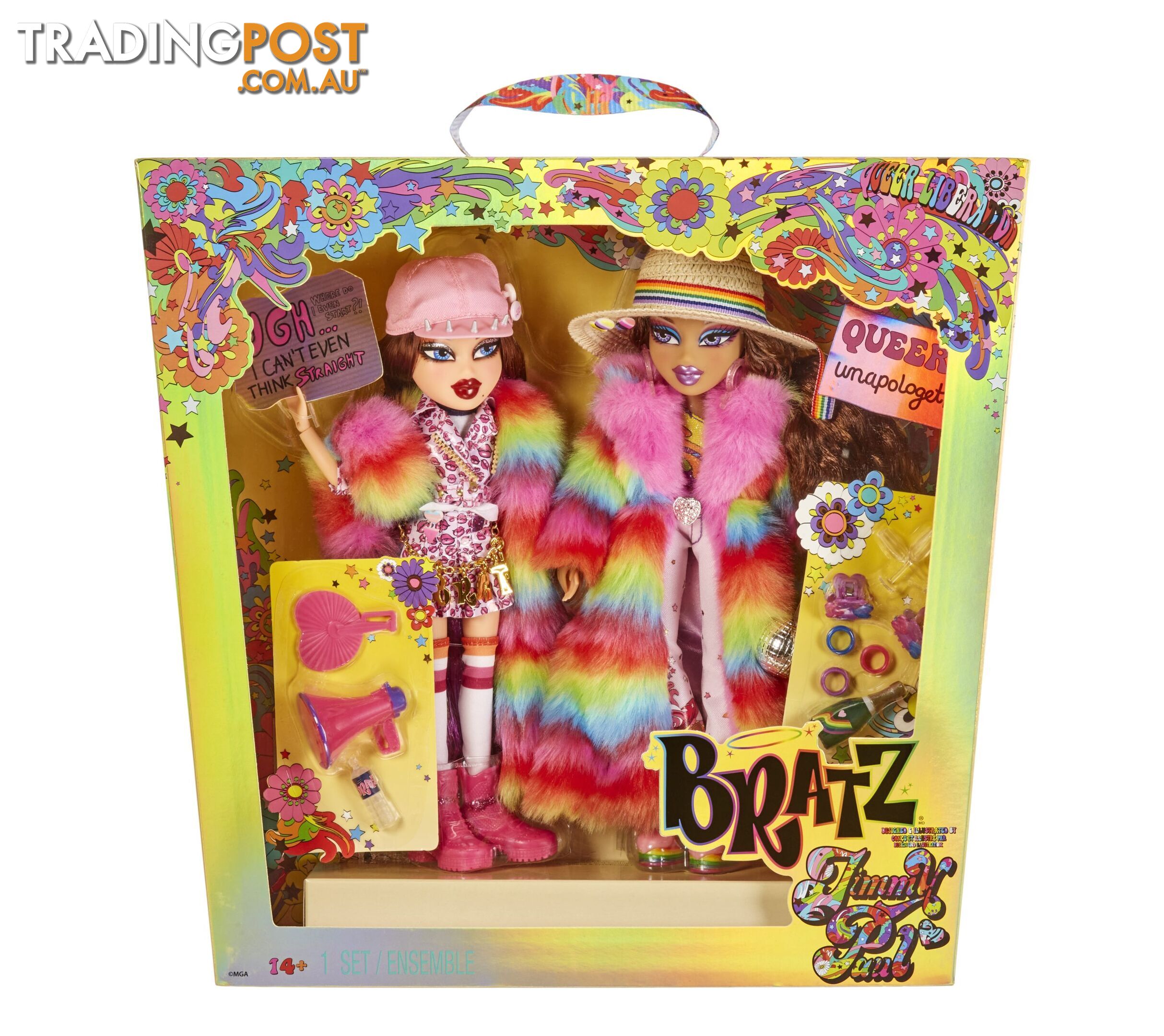 Bratz X Jimmypaul Designer Pride Roxxi & Nevra Designer Pride Doll - Bj580324 - 035051580324