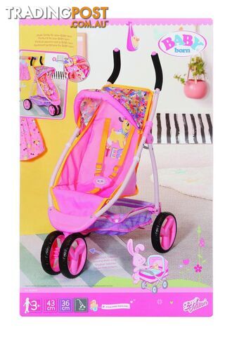 Baby Born - Pram Jogger - Bj828656 - 4001167828656