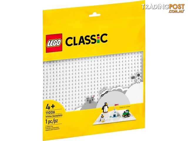 LEGO 11026 White Baseplate - Classic 4+ - 5702017185217