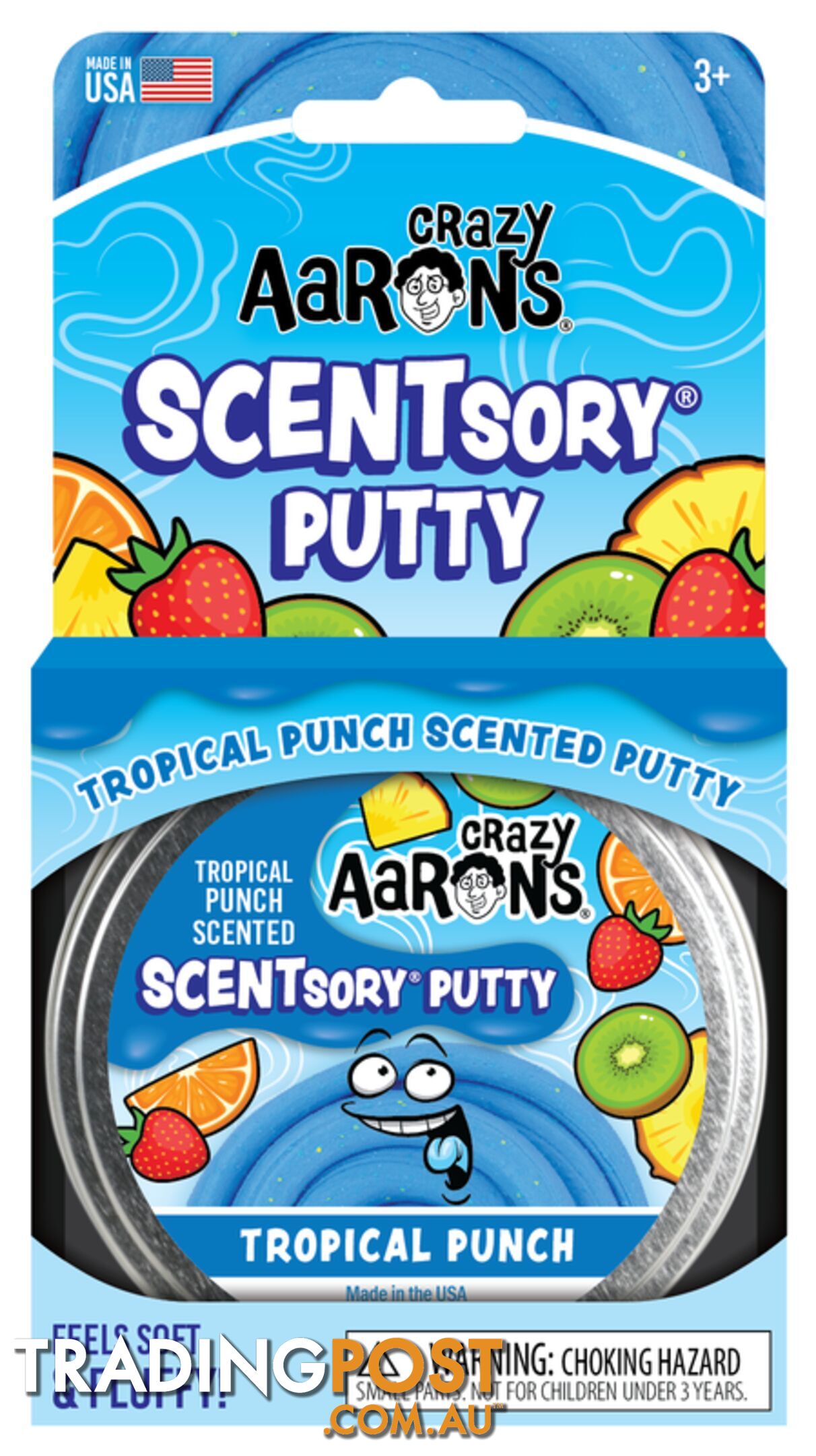 Crazy Aaron's Scentsory Putty Tropical Punch 2.5inch - Bgscntp055 - 810066953062