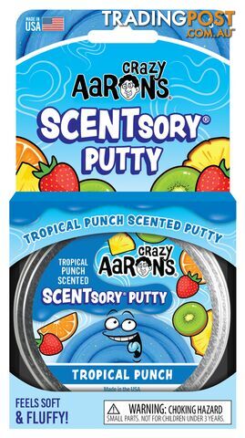 Crazy Aaron's Scentsory Putty Tropical Punch 2.5inch - Bgscntp055 - 810066953062