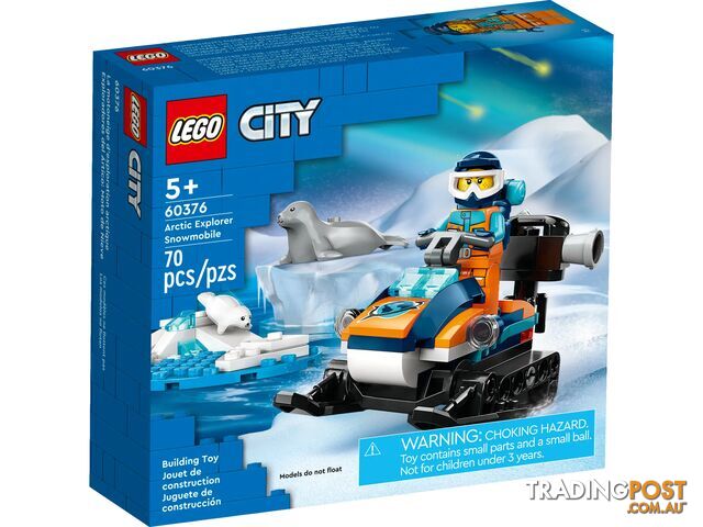 LEGO 60376 Arctic Explorer Snowmobile - City - 5702017416366