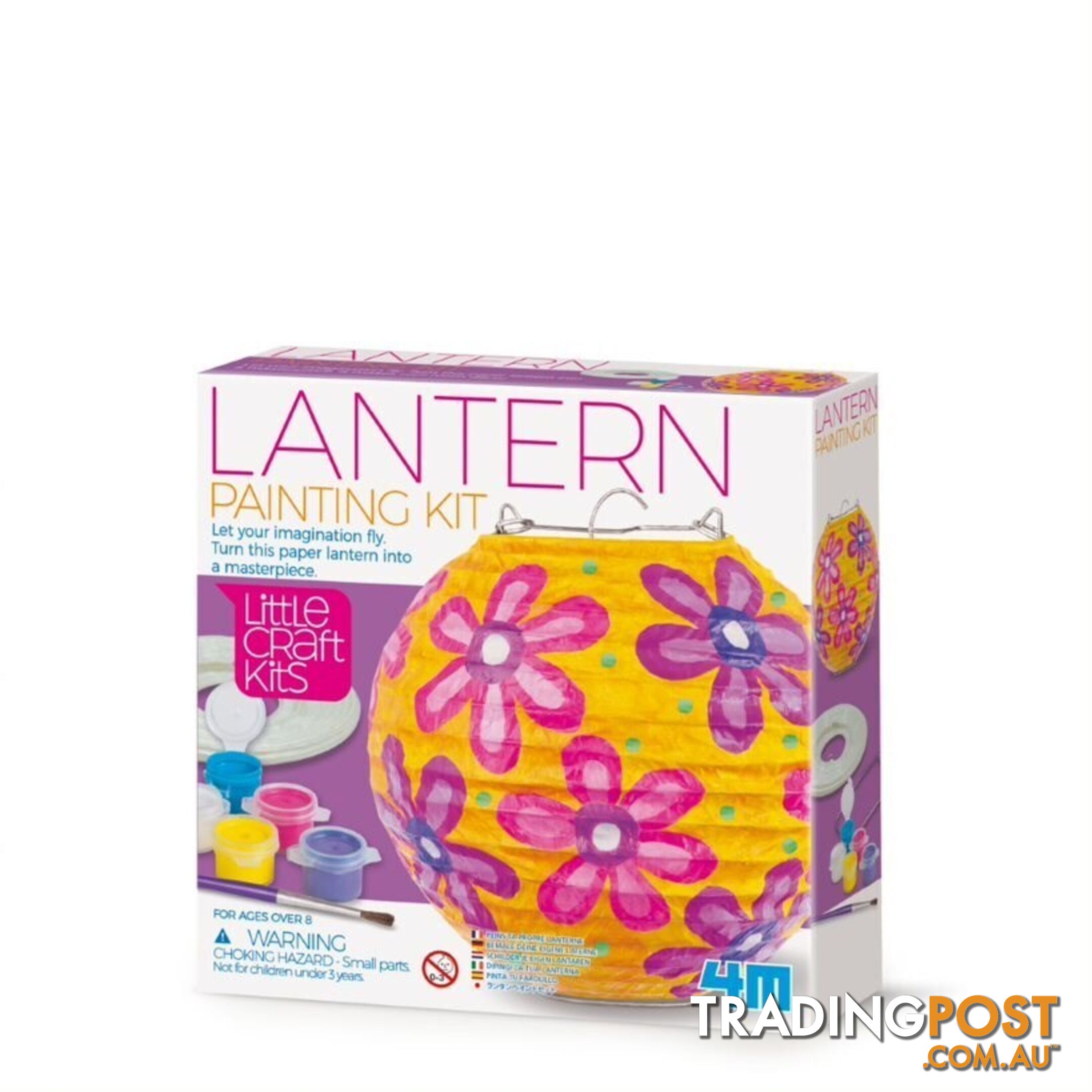 4m - Little Craft - Lantern Painting Kit - Johnco - Jpc4767 - 4893156047670