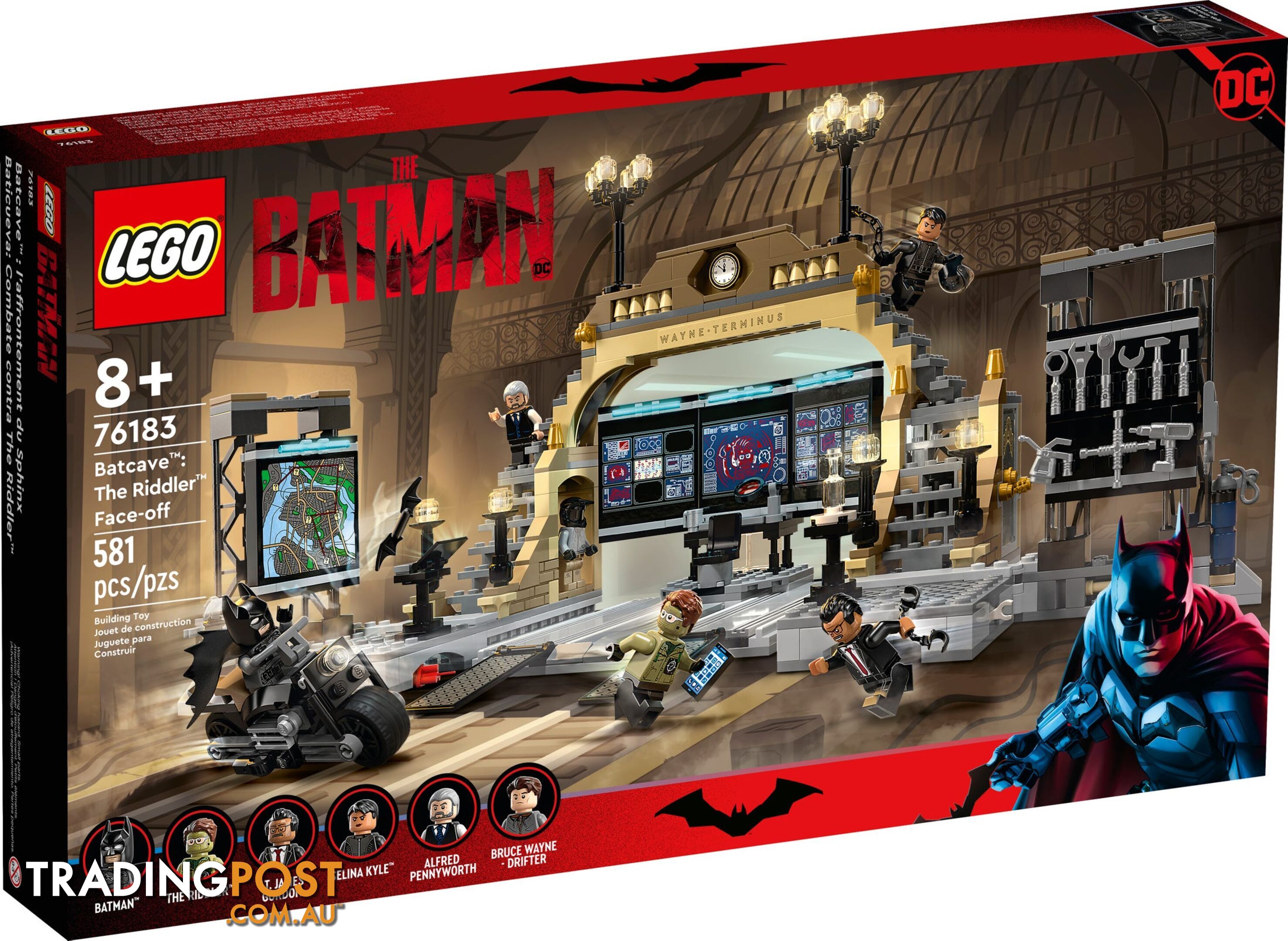 LEGO 76183 Batcave The Riddler Face-off - DC Batman Super Heroes - 5702016913002