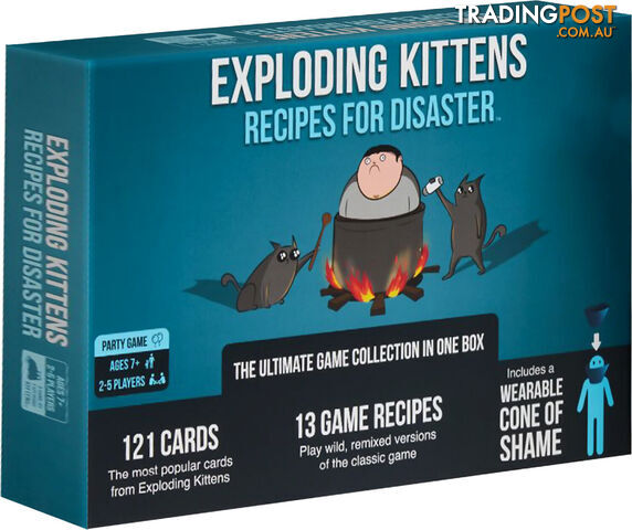 Exploding Kittens Recipes For Disaster - Vr85213100657 - 852131006570