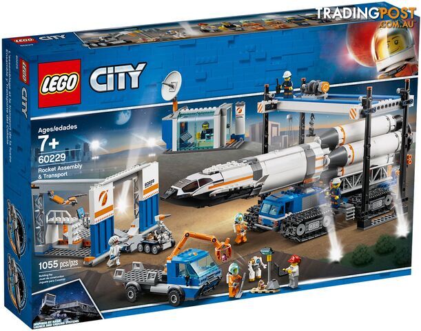 LEGO 60229 Rocket Assembly & Transport - City - 5702016370492