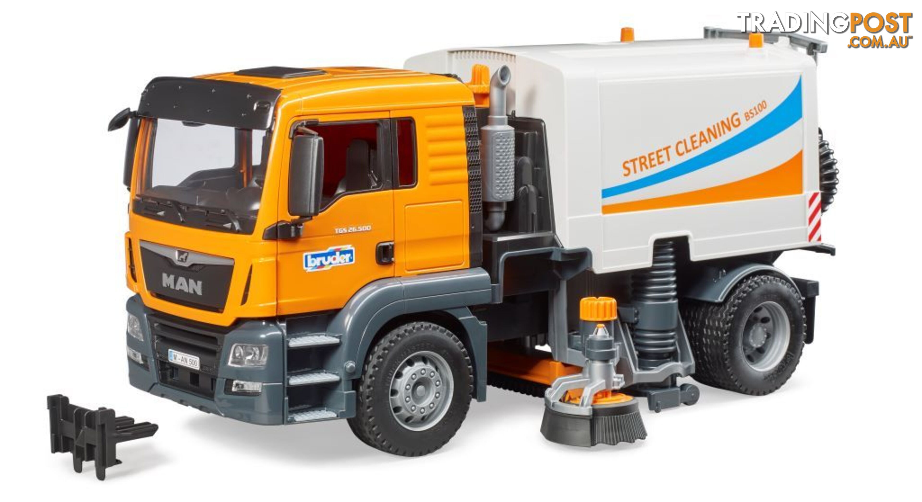 Bruder 1:16 Man Tgs Street Sweeper Zi24003780 - 4001702037802