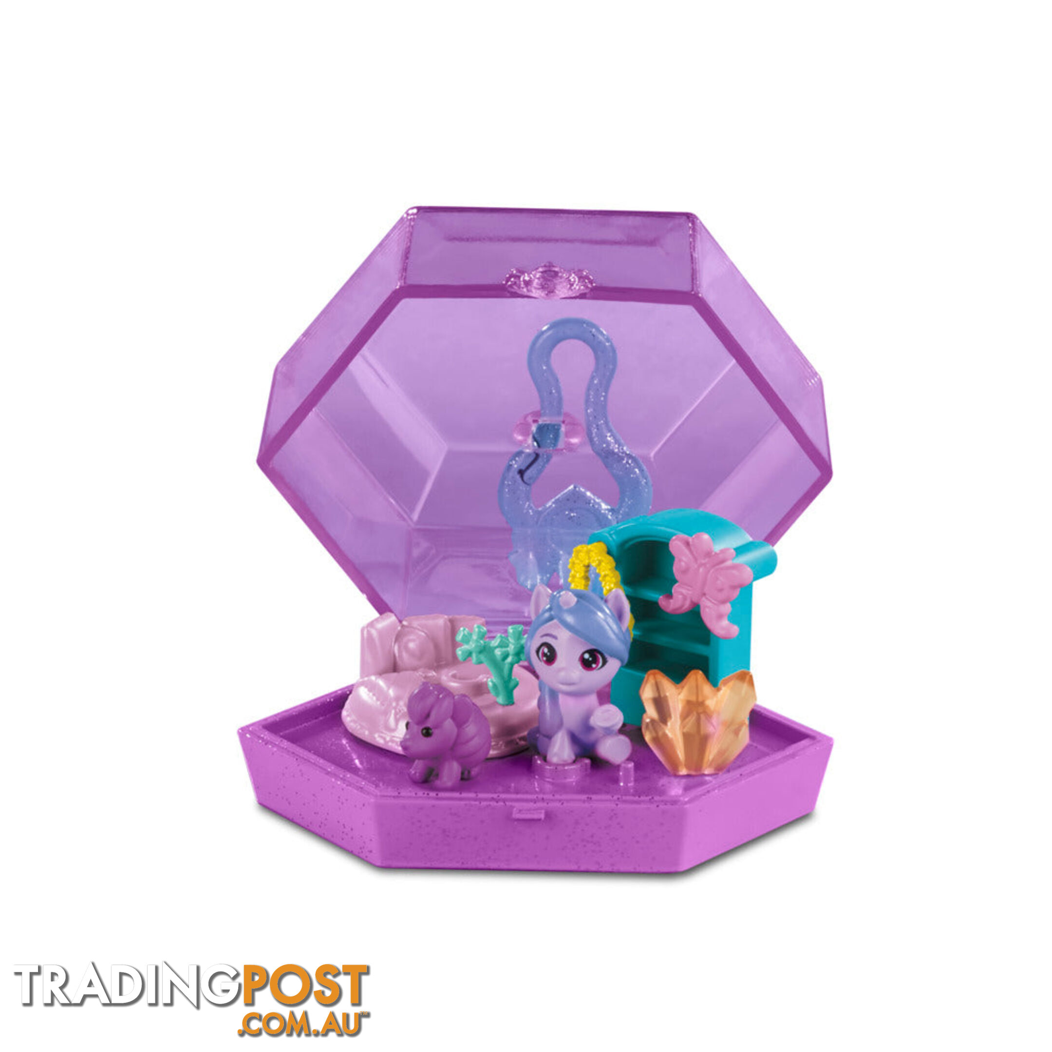 My Little Pony - Mini World Magic Crystal Keychain Izzy Moonbow - Hasbro - Hbf38725loo - 5010994109806