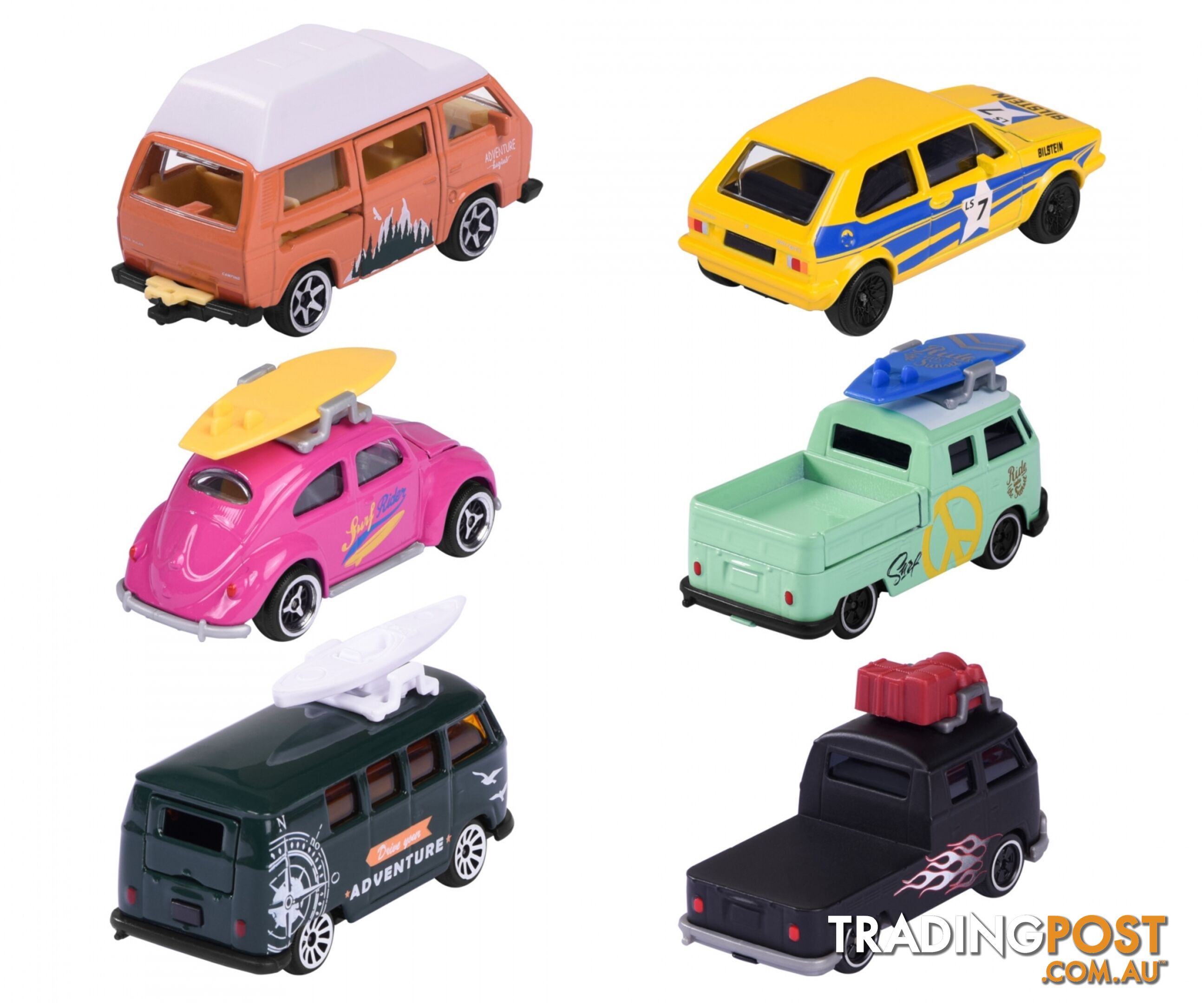 Majorette - Vw The Originals Premium Car Assorted  - Rpmj65402 - 3467452065402