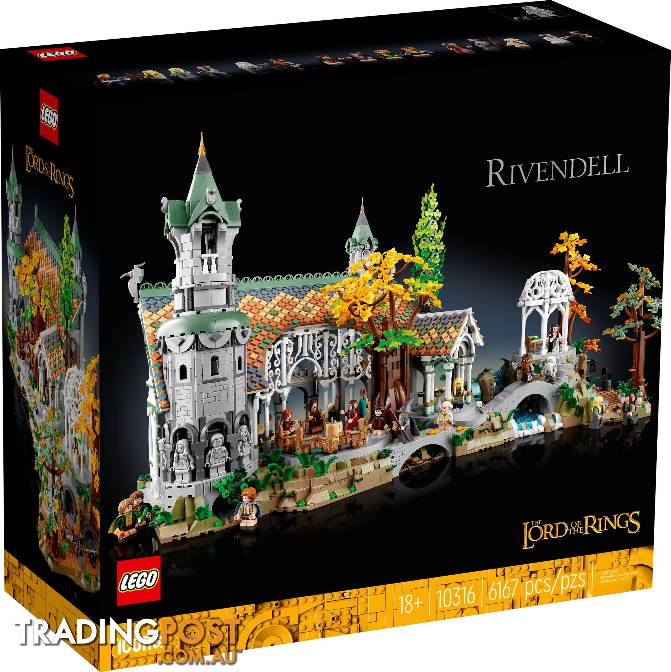 LEGO 10316 THE LORD OF THE RINGS: RIVENDELLâ„¢ - Icons - 5702017416892