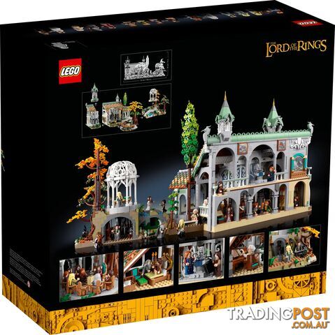 LEGO 10316 THE LORD OF THE RINGS: RIVENDELLâ„¢ - Icons - 5702017416892