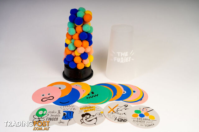 The Fuzzies - Impossible Tower Of Fuzzballs Game - Vr86000198171 - 860001981711