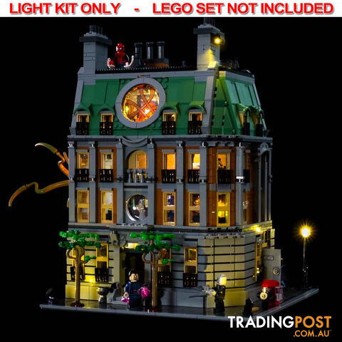 LIGHT KIT for LEGO Sanctum Sanctorum 76218 - Light My Bricks - 754523893525