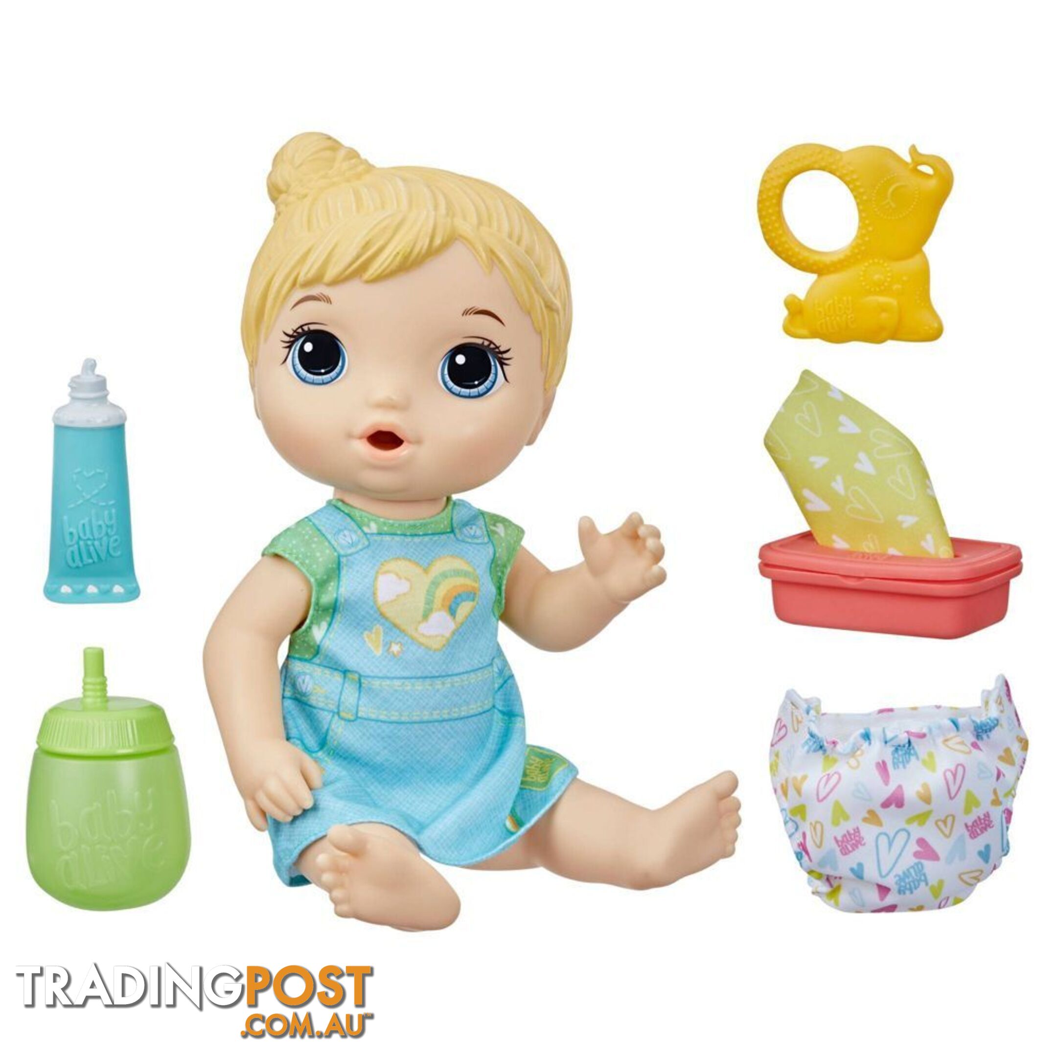 Baby Alive - Change 'n Play Baby Doll - Blonde Hair - Hasbro Hbf41505x22 - 5010996117250