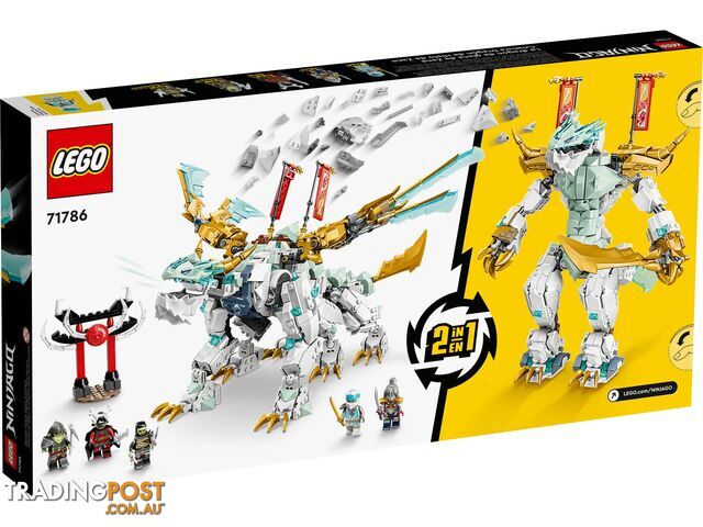 LEGO 71786 Zanes Ice Dragon Creature - Ninjago - 5702017413020