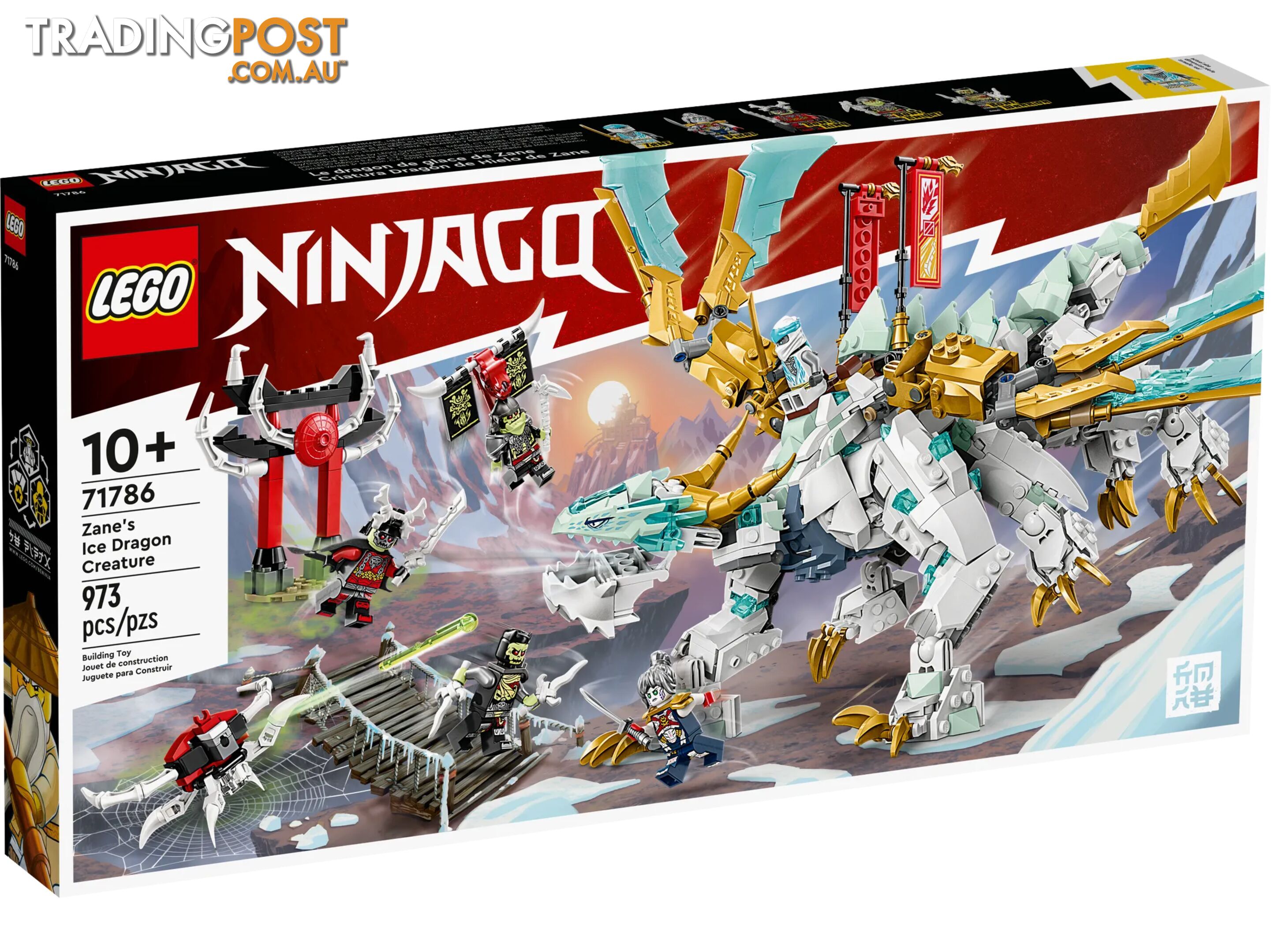 LEGO 71786 Zanes Ice Dragon Creature - Ninjago - 5702017413020