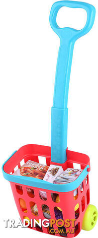 Playgo Toys Ent. Ltd. - Rolling Shopping Basket - Art67152 - 4892401032461