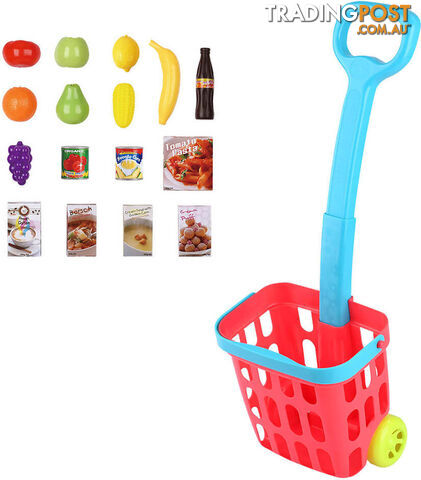 Playgo Toys Ent. Ltd. - Rolling Shopping Basket - Art67152 - 4892401032461