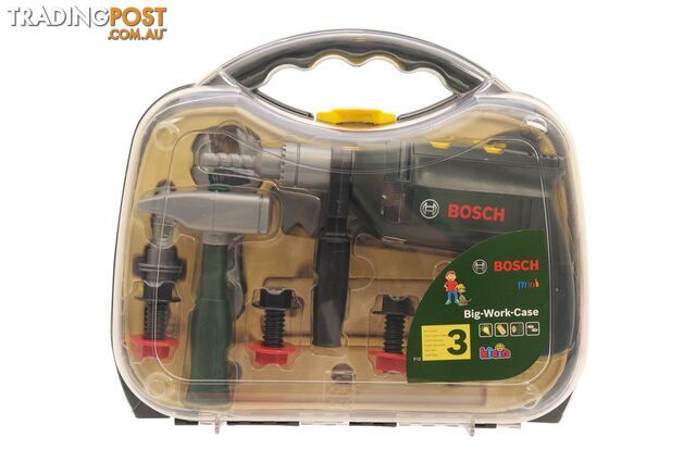 Bosch Toy Tool Case With Hammer Drill Azatk8416 - 4009847084163
