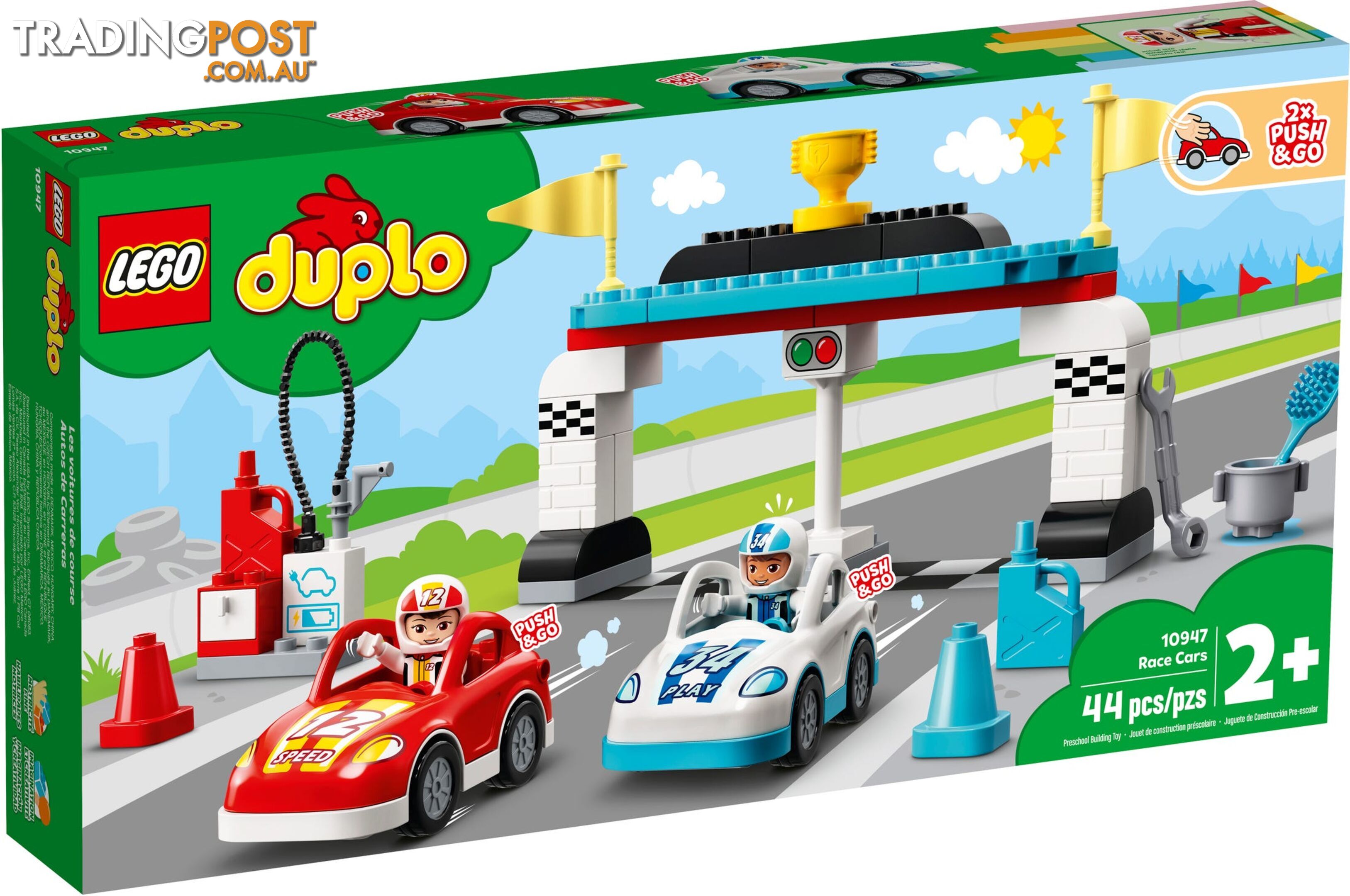 LEGO 10947 Race Cars - Duplo - 5702016911312