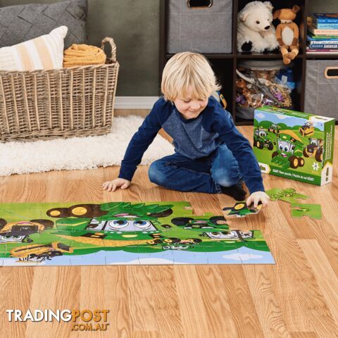 John Deere - Kids Floor Puzzle - Extra Large 92cm x 61cm - Lc47281 - 036881472810