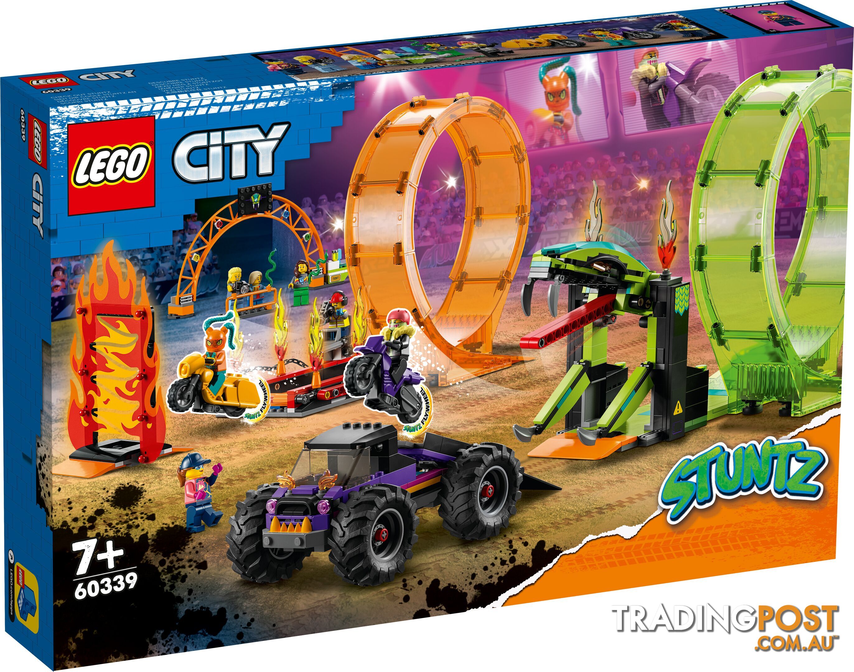 LEGO 60339 Double Loop Stunt Arena - City Stuntz - 5702017162089