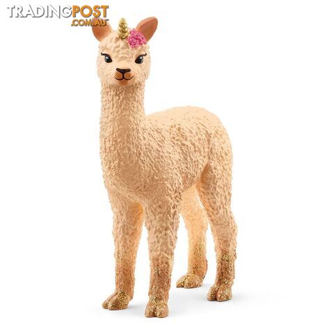 Schleich - Llama Unicorn Foal Horse Figurine - Mdsc70761 - 4059433552262