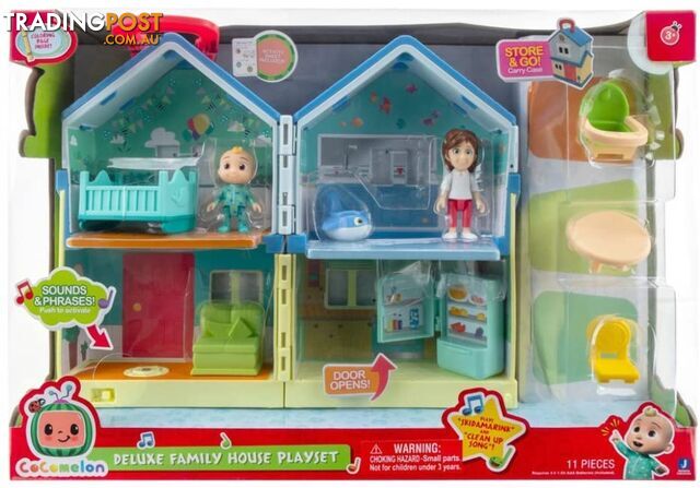 Cocomelon Deluxe Family House Playset Bgcmw0066 - 191726398042