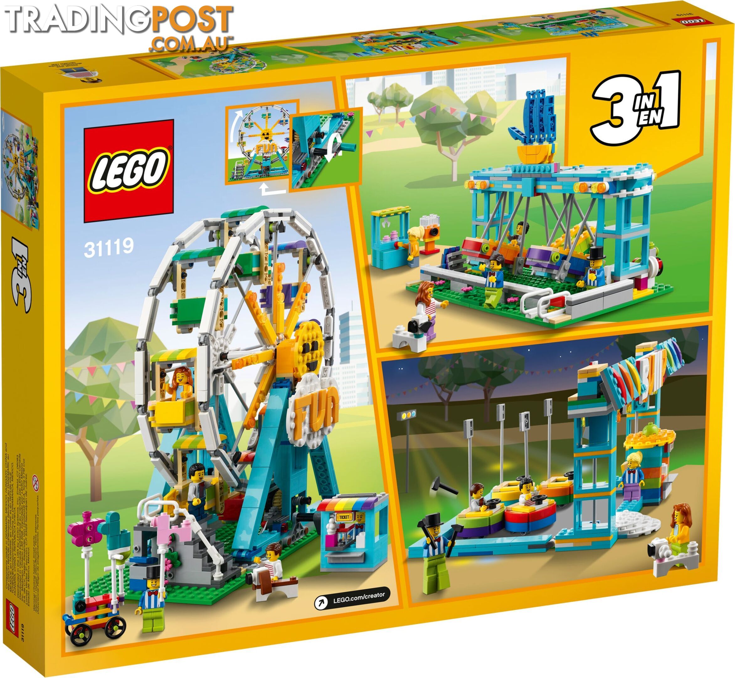 LEGO 31119 Ferris Wheel - Creator 3-in-1 - 5702016914160