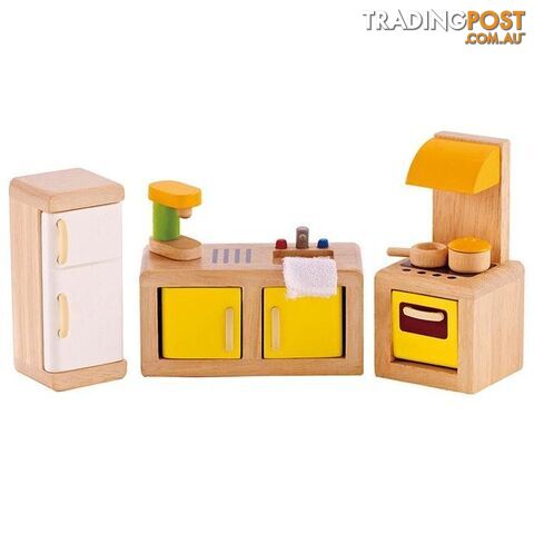 Hape -  Wood Kitchen Set Art64441 - 6943478004511