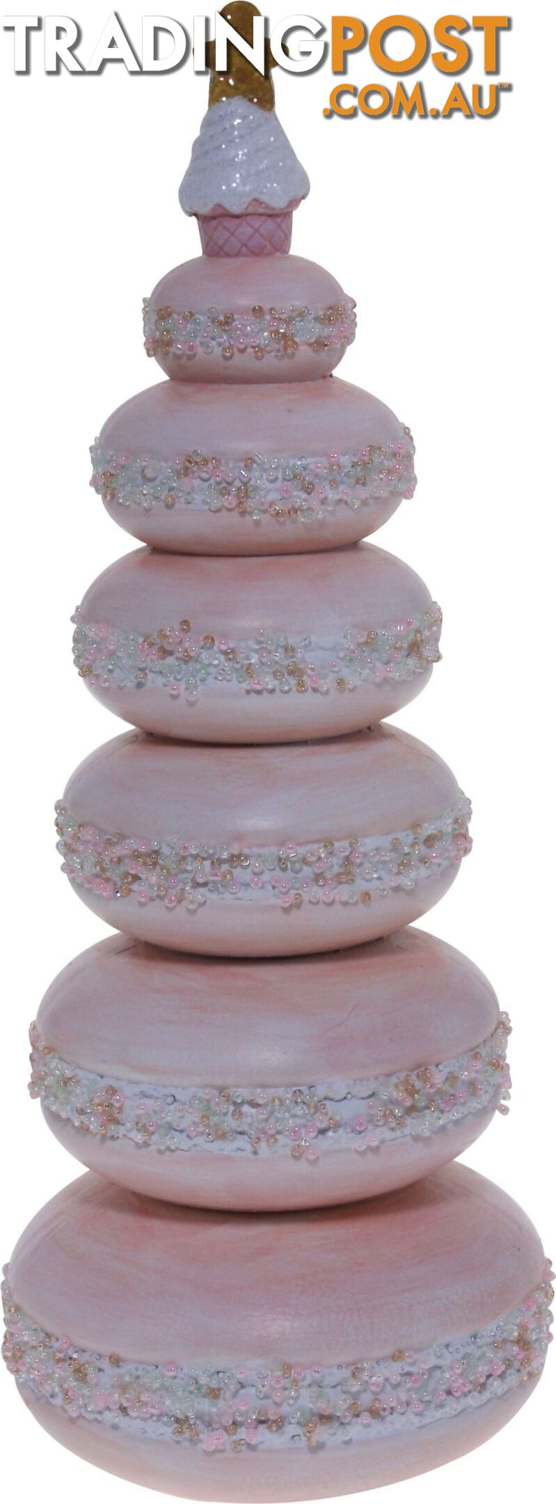 Cotton Candy - Xmas Macaron Tree 30cm Ornament - Ccxkn123 - 9353468016290