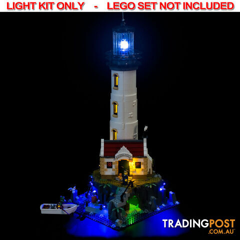 LIGHT KIT for LEGO Motorised Lighthouse 21335 - Light My Bricks - 754523893532