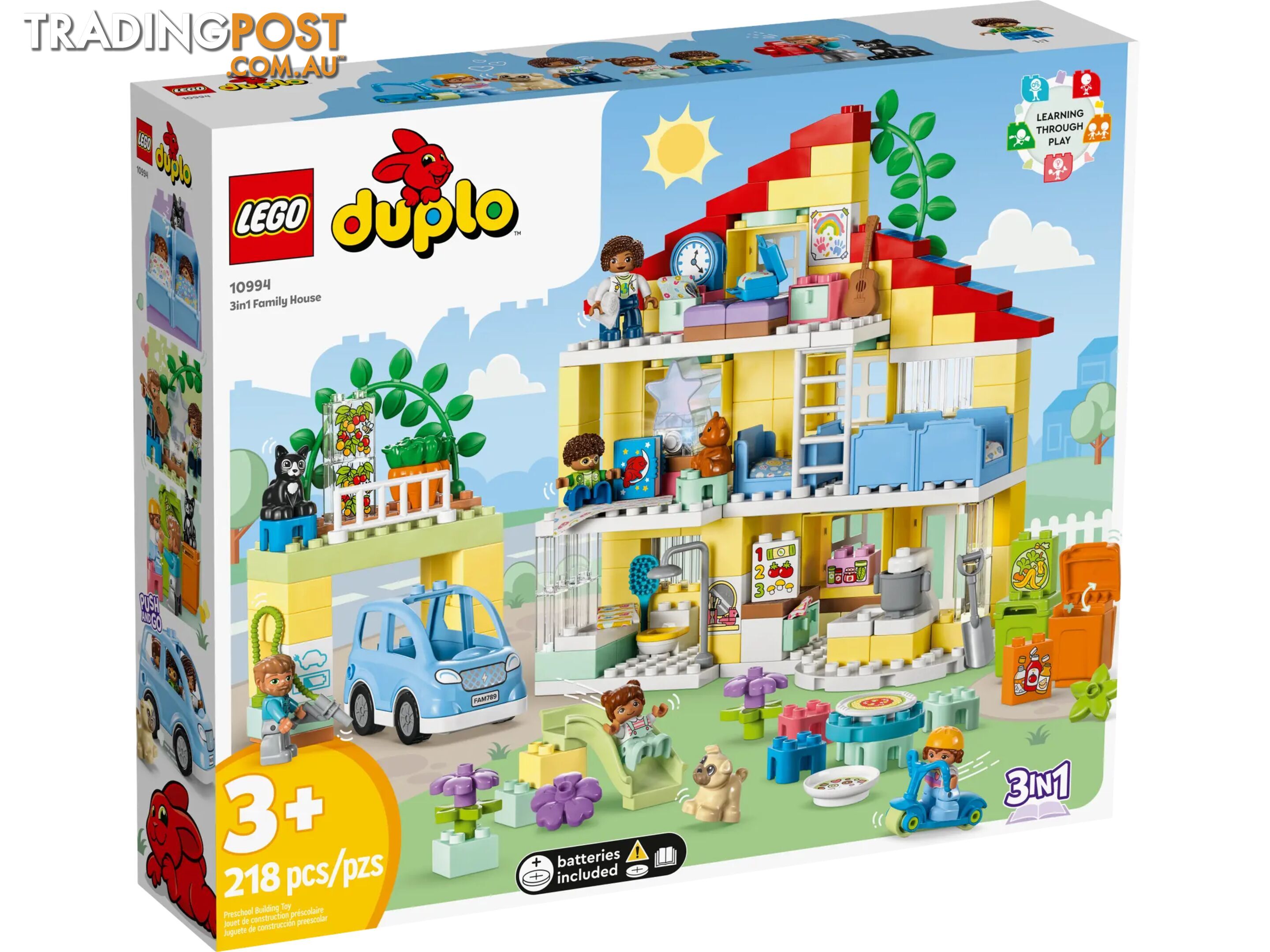 LEGO 10994 3in1 Family House - Duplo - 5702017417776